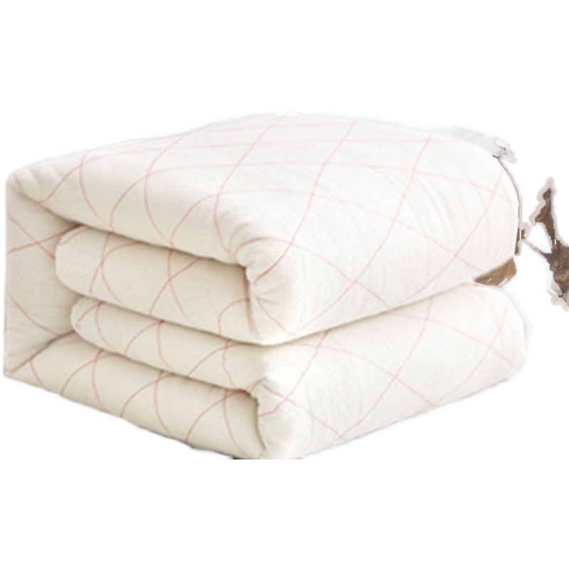 棉絮棉被学生宿舍床垫被单人1.5m棉花被子被芯春秋冬被加厚被褥子