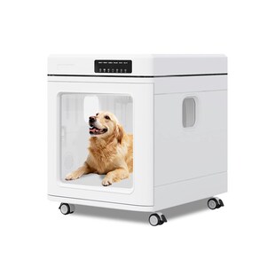 100L家用宠物烘干箱猫咪中大型犬可折叠狗狗洗澡吹风机拉毛一体