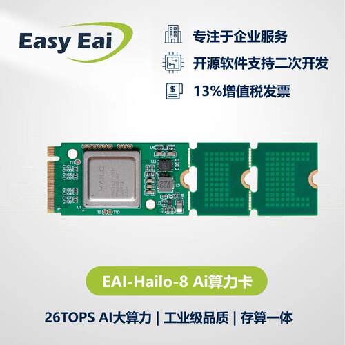 模块26TOPS工业级存算一体算力卡