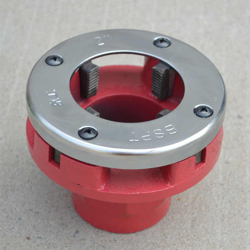 京工手动丝机镀锌管攻丝机板牙铁管塑料管绞丝机 绞板开牙机