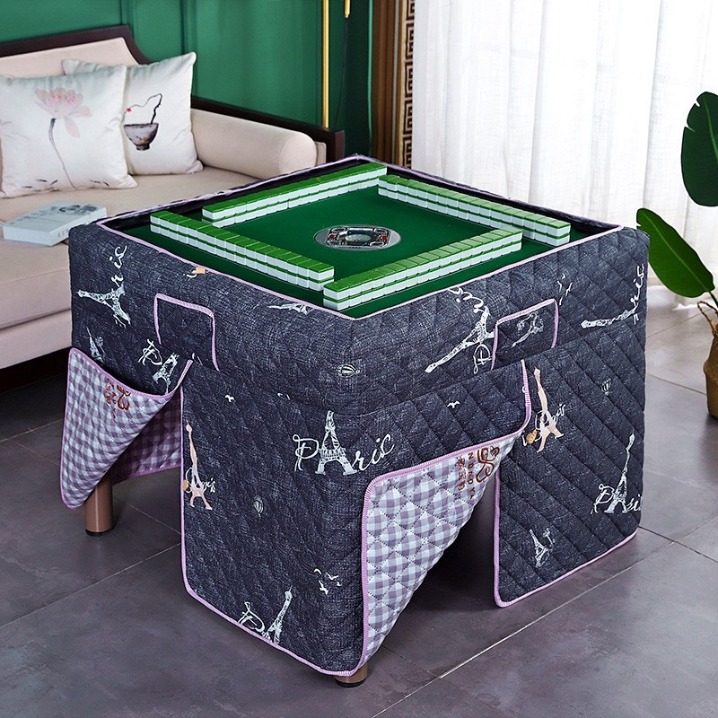 新款麻将机烤火罩加厚加棉自动麻将机桌围布餐桌麻将机烤火桌布