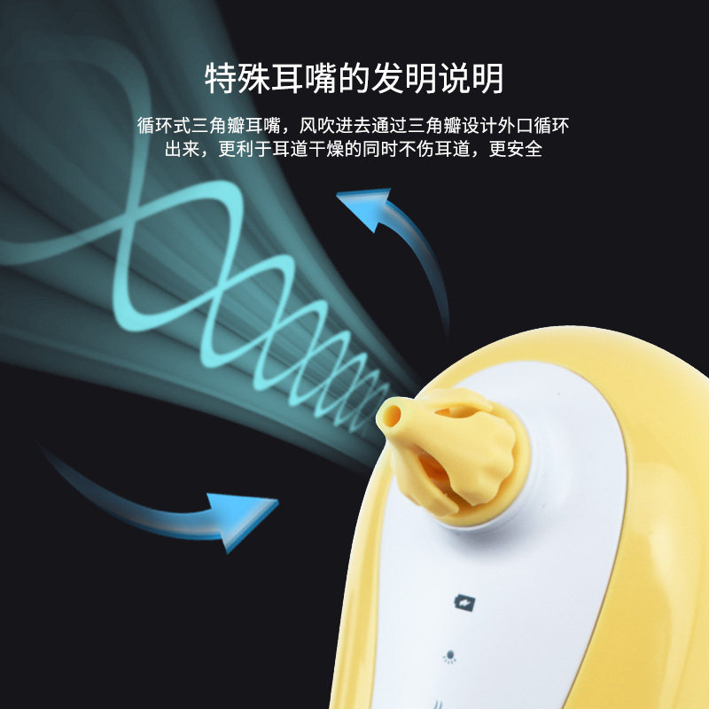 善尼体干耳器智能耳朵干燥器耳道烘干机儿童游泳耳朵进水吹干护理