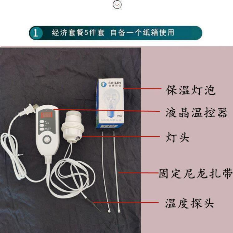 .芦丁鸡保温灯自动控温鹌鹑保温箱宠物育雏保温自动加热育雏设备