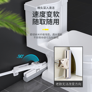 海绵拖把头挤水免手洗拖地神器懒人一拖家用吸水胶棉拖布地大号净