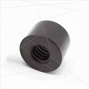 梯形扣絲桿螺f桿T型絲杠粗牙方粗扣牙螺F桿圓柱螺厚元 螺母加母T形