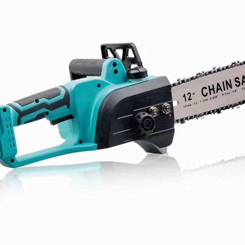 10 12 f16寸充电式电链锯链条锯园林伐木锯无刷锂电手持单手电锯