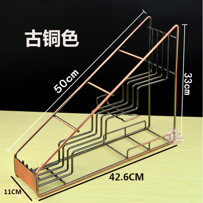 莫林糖浆玻璃瓶果露架子咖啡奶茶吧台收纳架果酱铁艺不锈钢展示架