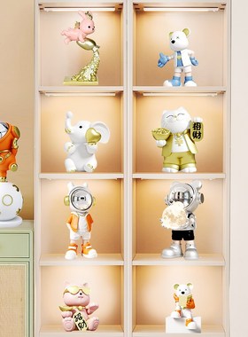 宇航员客厅摆件家居饰品玄关电视柜太空人发光办公室乔迁新居送礼