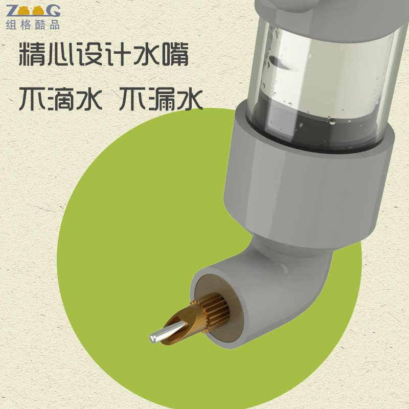 鹦鹉饮水器自动喂水大号鸟用撞针水壶玄凤牡丹虎皮宠物喝水喂水器