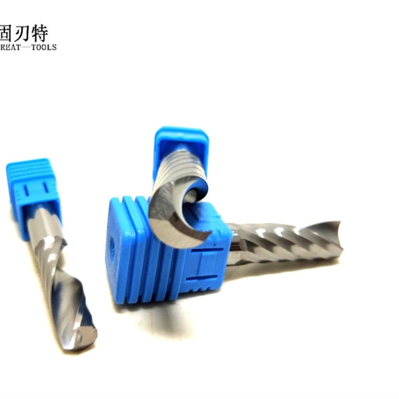 单刃/1F硬质合金铣刀/高光铝用铣刀3.175  2 3 4 5 6 8 10 12