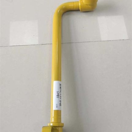 适用挖掘机配件玉柴YC135-8小臂斗臂液压油缸进油管回油管/铁管