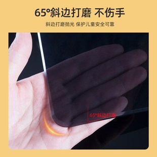 黑光磨砂餐桌垫软玻璃透明桌布水晶板pvc防水防油防烫家用茶几垫