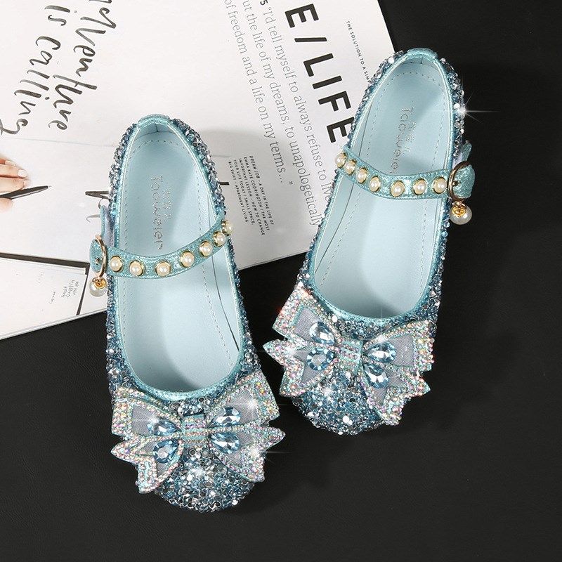 女童皮鞋2022新款软底儿童单鞋银色表演鞋走秀鞋女孩水晶鞋豆豆鞋,童鞋/婴儿鞋/亲子鞋,皮鞋,淘宝优惠券,粉丝福利购,淘宝优惠卷