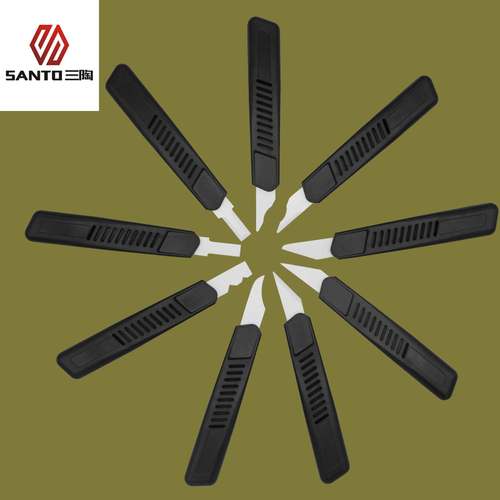 陶瓷去刮刀修外圆塑料件飞边耐磨毛边金属铝材内孔硬度毛刺高