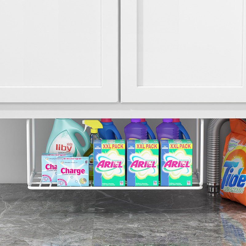 浴室柜下脸盆架卫生间洗t漱台底盆子收纳置物架悬挂式空间利用神