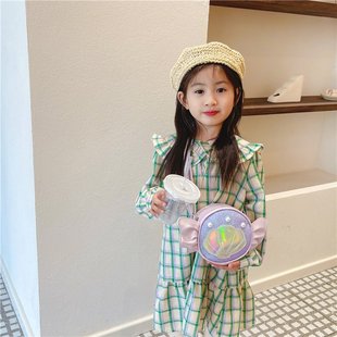 新品2023儿童斜挎包可爱女x童包包零钱包时尚女孩洋U气公主小挎包
