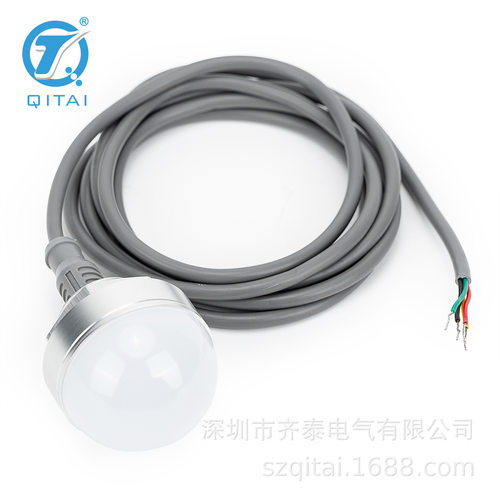 QDN30SA3-50Q/CRYG12V/AH球头三色灯/黑色带2M线可开票