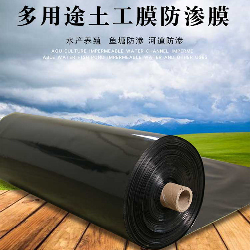 大棚膜防渗膜塑料膜鱼塘养殖膜蓄水池防水膜D土工膜藕池
