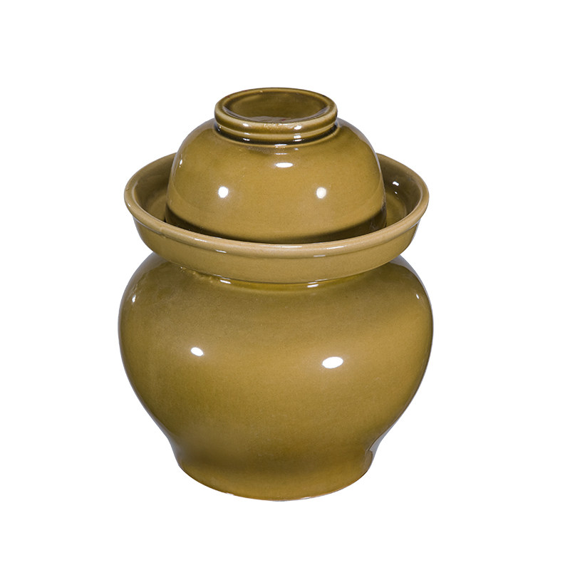 泡菜坛子土陶老式青釉荣昌安陶腌菜咸蛋酸菜加厚家用大号密封罐.