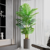 仿生绿植仿真散尾葵假树凤尾葵室内客厅大型落地装 饰