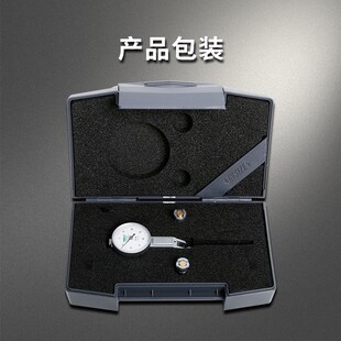 INIZE英示杠杆指示百分表千分表高精度测针校表头带微调磁力表座