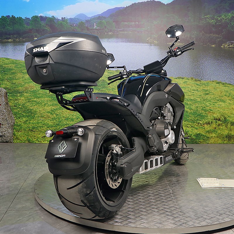 QW 适用奔达燎0扶手后货架 LFC0尾箱架后衣架铝箱支架改装件