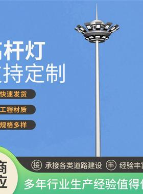 公园小区户外高杆灯广场篮球场工程照明灯道路探照灯杆厂家