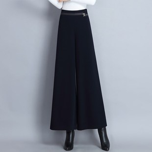 2025年春季 新款 显瘦通勤高腰休闲裤 阔腿裤 甩裤 长裤 直筒裤 女 裙裤