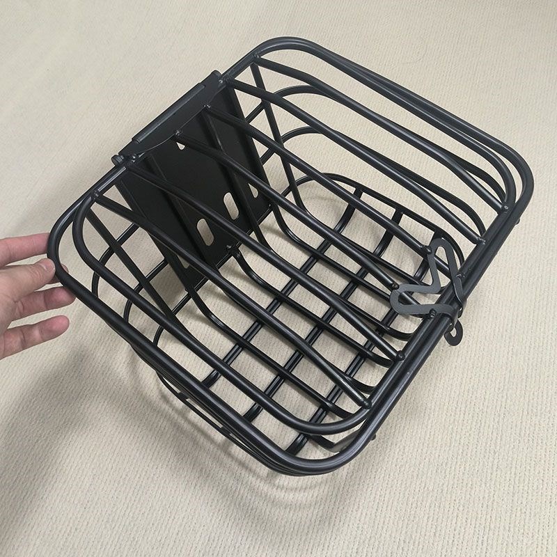 深远/四季星009/Ao7/A8/A9电动车前置加大加粗车筐带盖菜篮格士玲