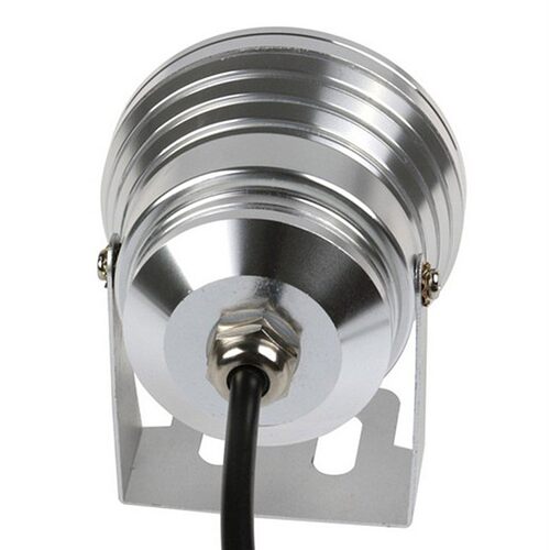 LED水底鱼池户外防水射灯3W10W七彩灯12V24V220V庭院喷泉游泳池灯
