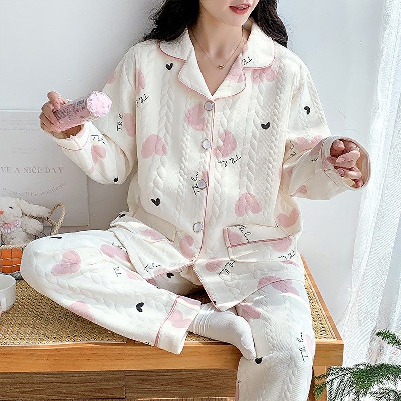 空气棉月子服秋冬天产后纯棉待产妇家居服哺乳期孕妇睡衣冬季加厚,孕妇装/孕产妇用品/营养,家居服套装,淘宝优惠券,粉丝福利购,淘宝优惠卷