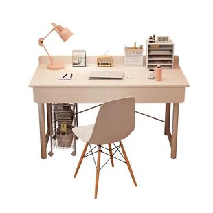 电脑桌台式家用办公桌带抽屉简约现代卧室书桌中学生写字桌学习桌