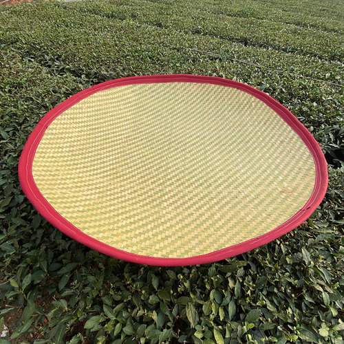 手工竹编制竹匾软簸箕制茶用具软弧竹软甲搅拌茶叶竹制品包邮