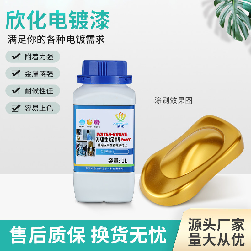 欣化电镀漆金色特亮金漆欧式家具描金浆雕刻牌匾木边线佛像工艺品