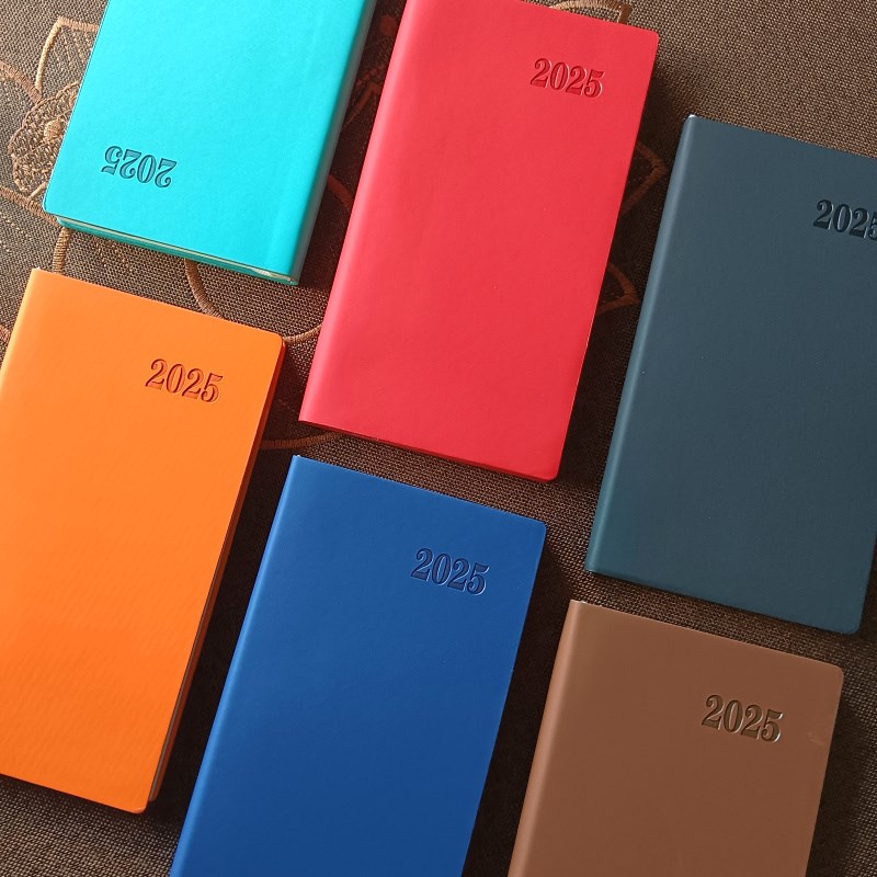 小号2025年历本A6/48K日程本子计划本效率手册笔记本商务日历记事