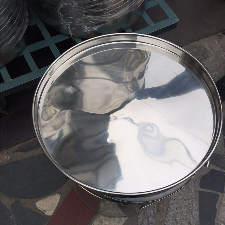 不锈钢移动托盘周转车圆形盆景牛奶桶保温桶汤桶底座架带万向轮子