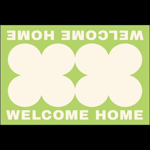 暖藻 清新简约门口地垫进门可裁剪PVC皮革玄关地毯可擦入户门脚垫