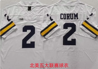 Michigan Wolverines Corum McCarthy Jersey Michigan Wolverines football jersey thumbnail 6