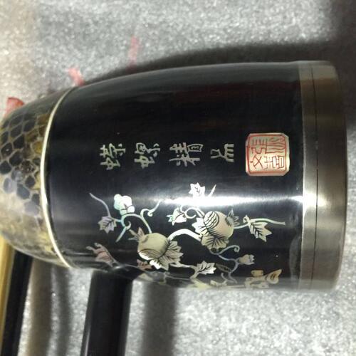 潮州乐器汉乐吊圭头弦外江弦二弦梅县弦全贝雕蝾螺