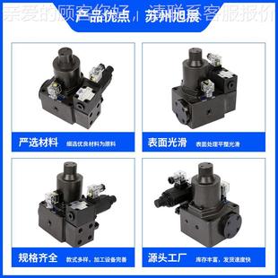 力磁VIB 压EBG油压电比F例式 流量复合阀微型压力流量控制阀门