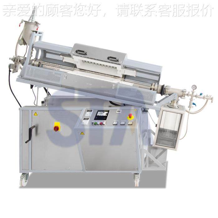 120℃开启式式炉 CD系管STA-0624统单/双温区V实验炉 0高温高压炉