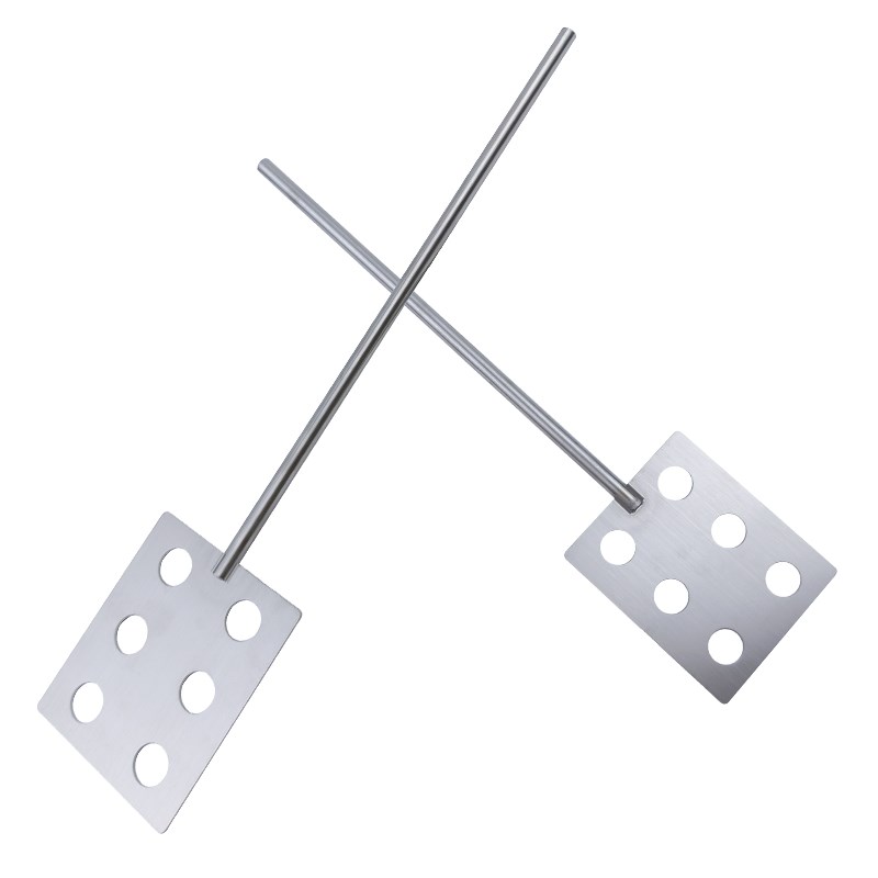 mm8mm杆子搅拌桨叶0实验室不锈钢扇片平板电动搅拌器用