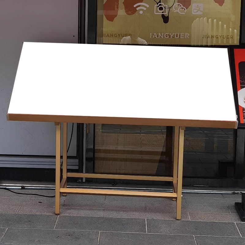 饭店大屏点菜灯箱落地式餐厅店铺门口LED菜牌菜谱点餐菜品展示牌