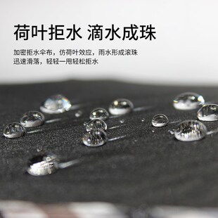 宏达洋伞轻便雨伞男士纯黑色八骨加固遮阳伞晴雨两用女学生