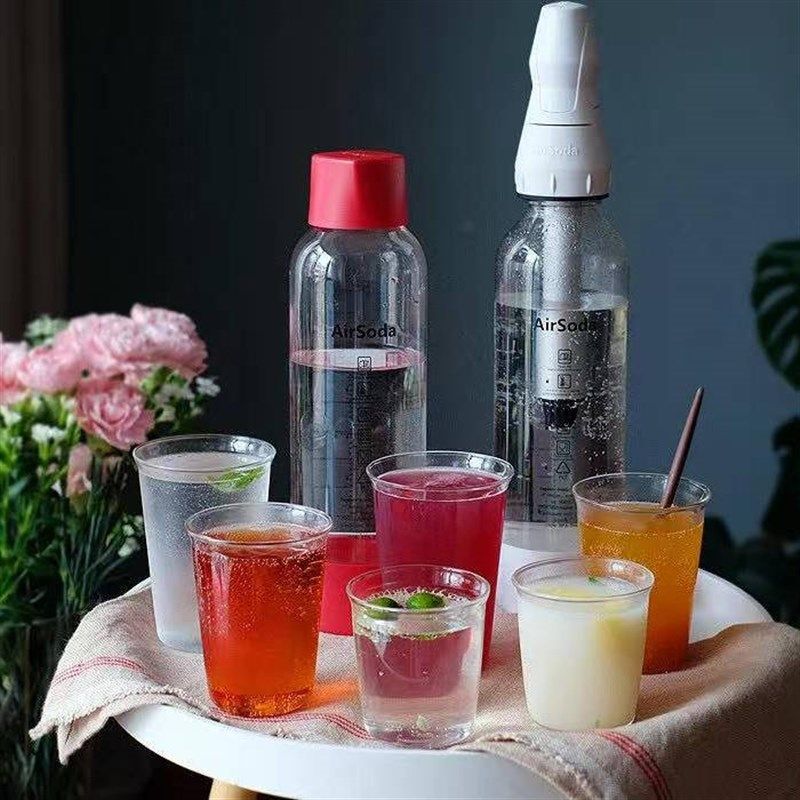 苏打水机家用冷饮机碳酸冷饮料打气便携式汽水机气泡水机打汽水机