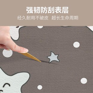 床边地毯卧室满铺卡通少女爱公房间in风防滑儿童床前地垫子