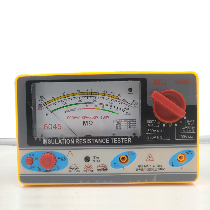 天宇电子兆欧表TY018/017 /05绝缘电阻表测试电压0V/1000V