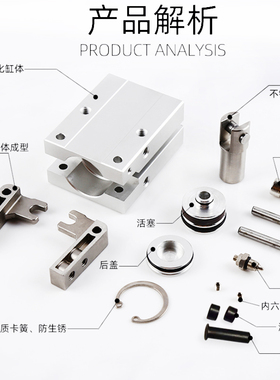 亚德客手指气缸HFPh/HFR/HFZ/HFK/HFY/HFKL6/10/16/20/25/32/40