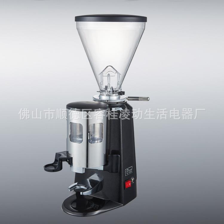 凌动LD-900N商用意式咖啡豆研磨器手拨式定量出粉磨豆机