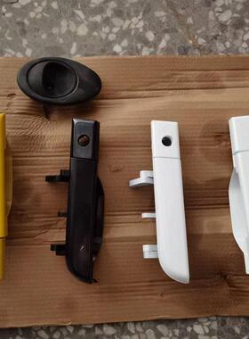 嘉远灵族电动汽车门左右前外扣内扣把手外拉手开关门白色配件